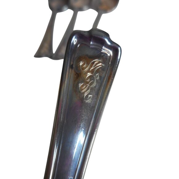 6 c1919 1847 Rogers Bros XS Triple Cromwell Pattern Knives Silver Plate - Picture 2 of 10